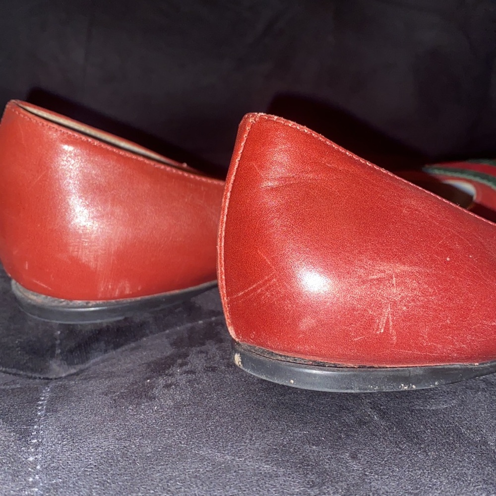Red Gucci Flats - Picture 7 of 7